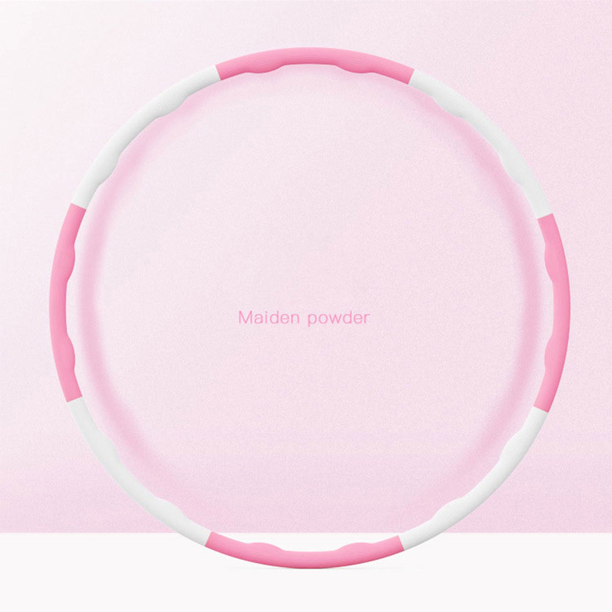 Puloru Removable Fitness Hoop， 6/7/8 Sections Fat Burning Training Loop