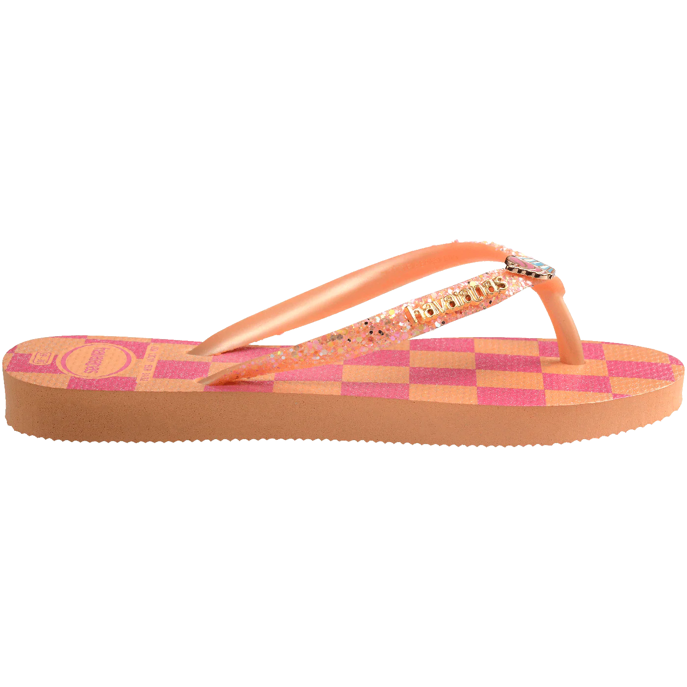 Chinelo Havaianas Infantil Slim Glitter II