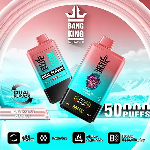 🔥 Bang King 50K Puffs Double Flavours Disposable Vape