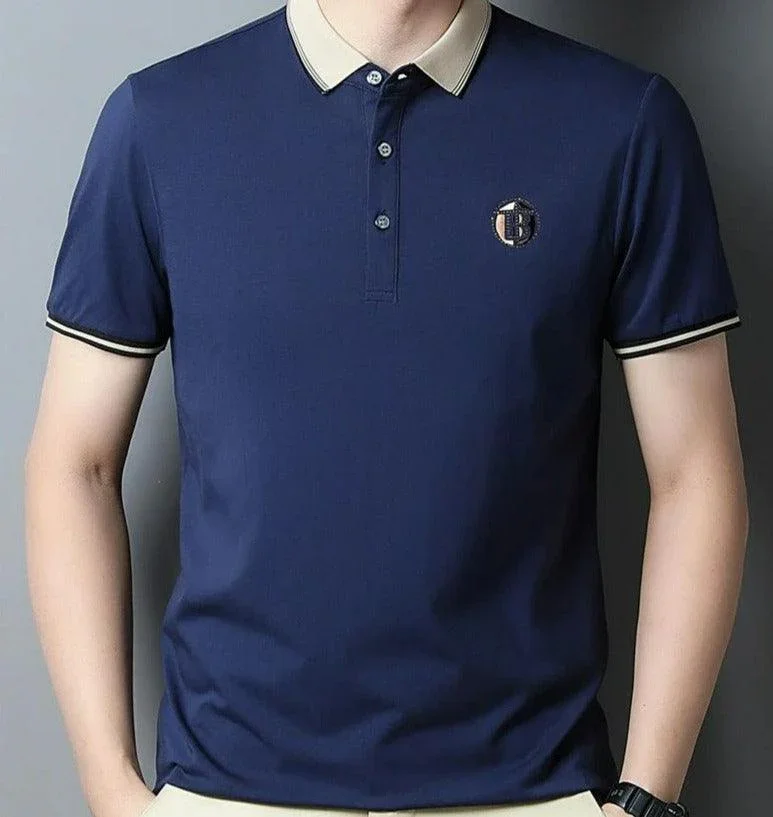 Camiseta Polo Baylor™ de Alto Padrão / Feita para Homens que Prezam Pelo Conforto e Estilo!