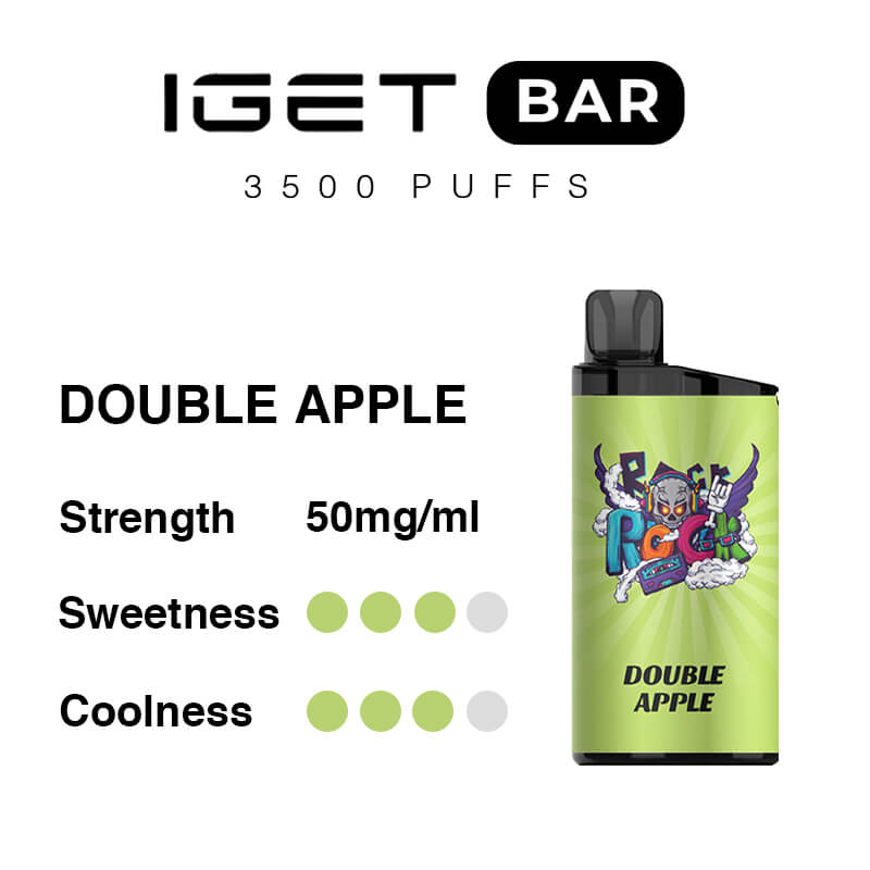 IGET Bar - Double Apple (3500 Puffs)