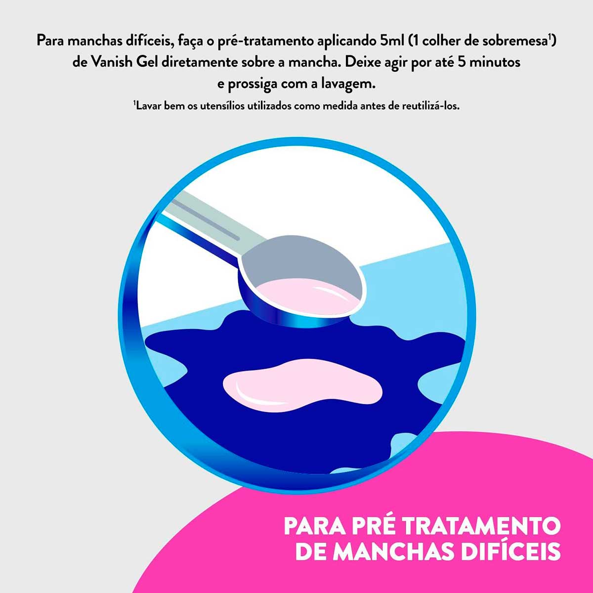 Tira Manchas Vanish Liquido Crystal White para roupas brancas 1,5L