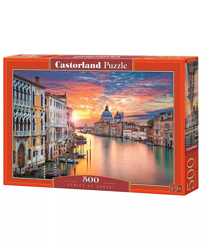 Castorland Venice at Sunset Jigsaw Puzzle Set， 500 Piece