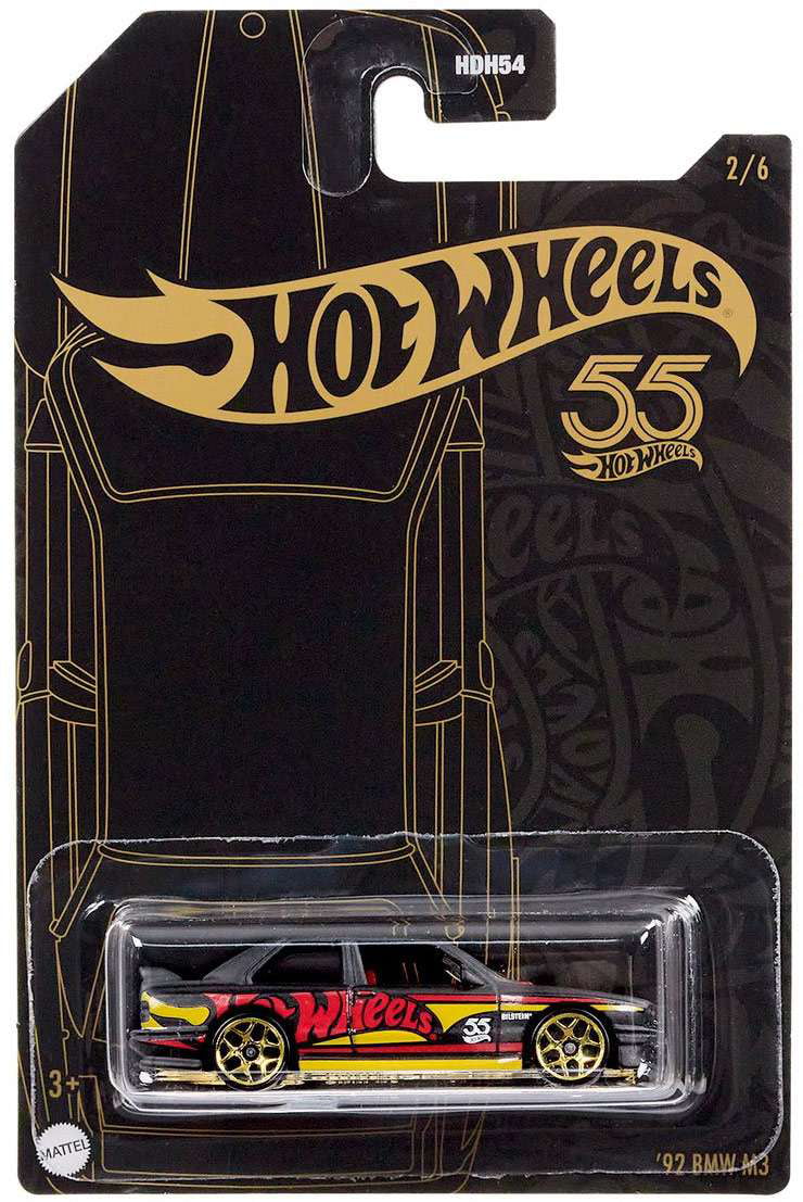 Hot Wheels Pearl and Chrome 2023 '92 BMW M3 Diecast Car