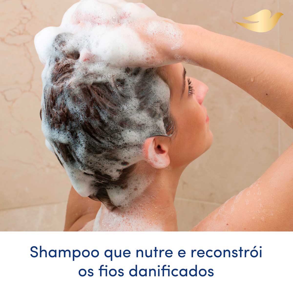 Shampoo Dove Reconstrucao Completa 400ml