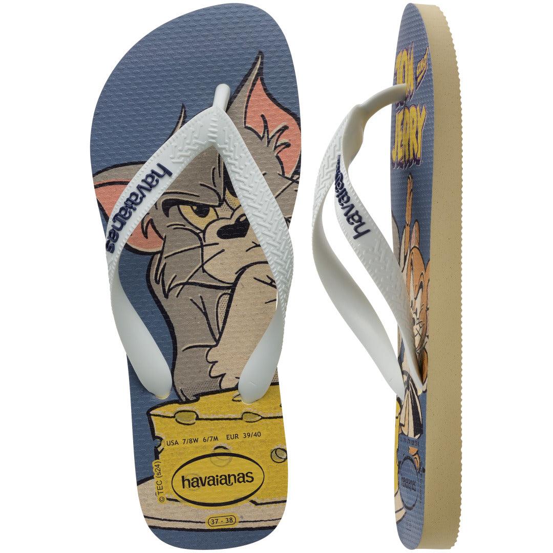 Chinelo Havaianas Top Clássicos Warner Tom e Jerry