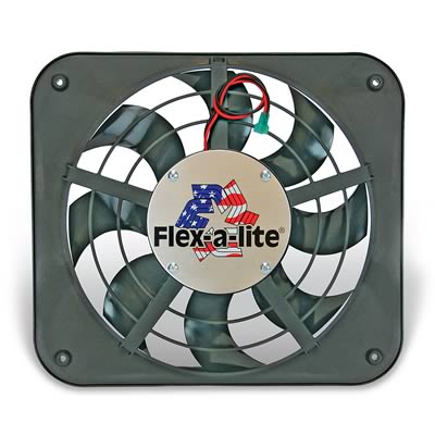 Flex-a-lite 123 Flex-A-Lite Low-Profile S-Blade Electric Fans