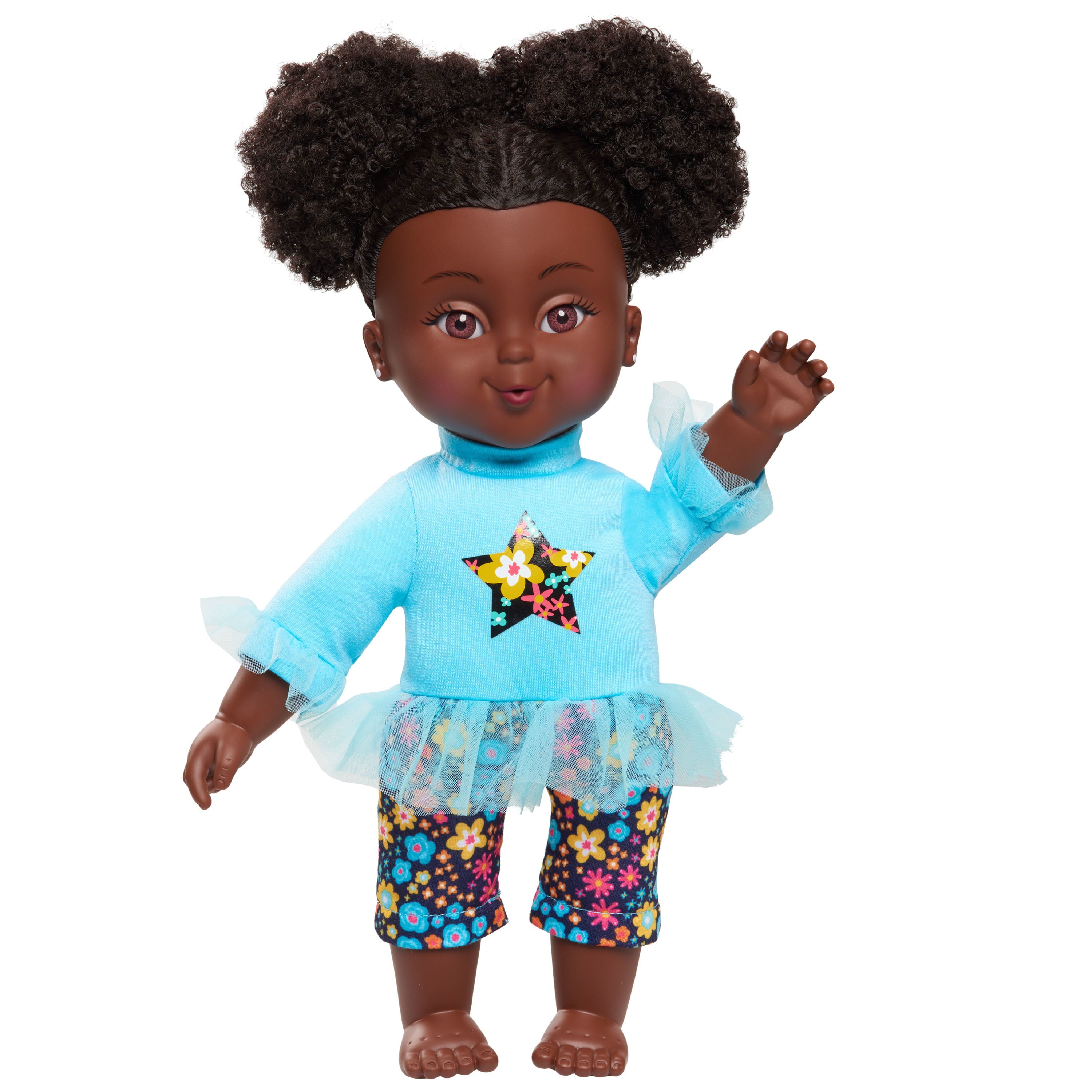 Positively Perfect 14.5 inch Soft Body Toddler, Aaliyah, Multi-Cultural and Ethnic Dolls