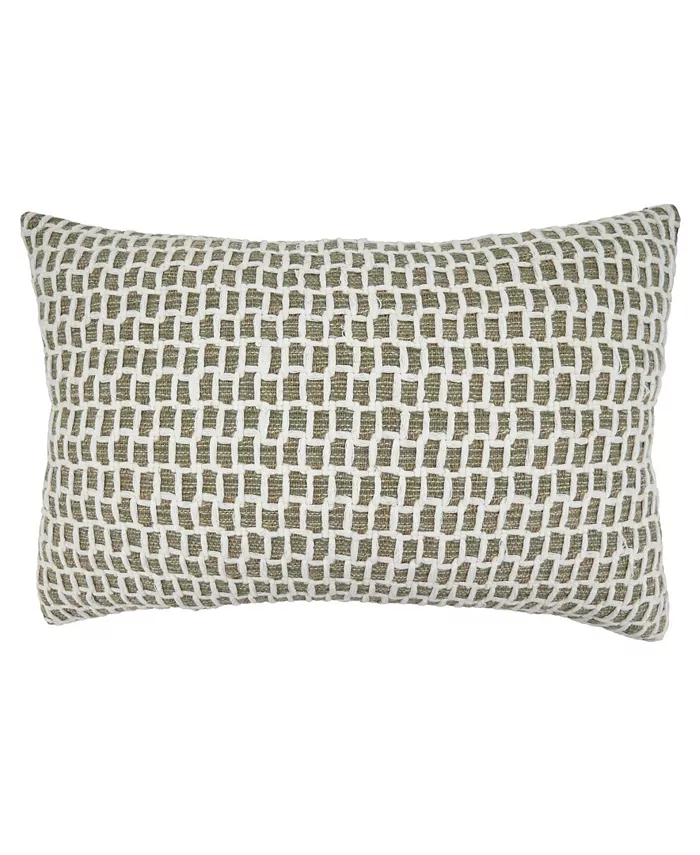 Saro Lifestyle Net Decorative Pillow， 16