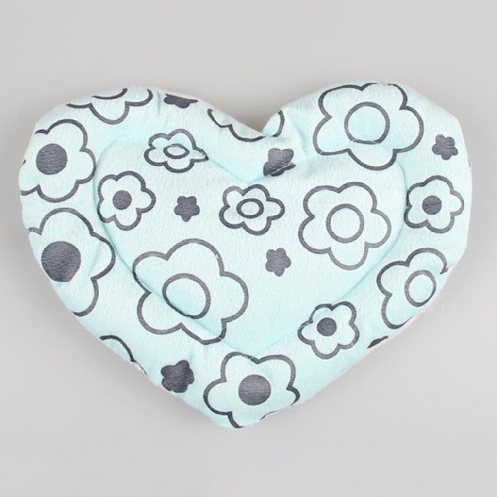 2x Reversible Cloth Pet Dog Hamster Crate Kennel Pad Heart Shape