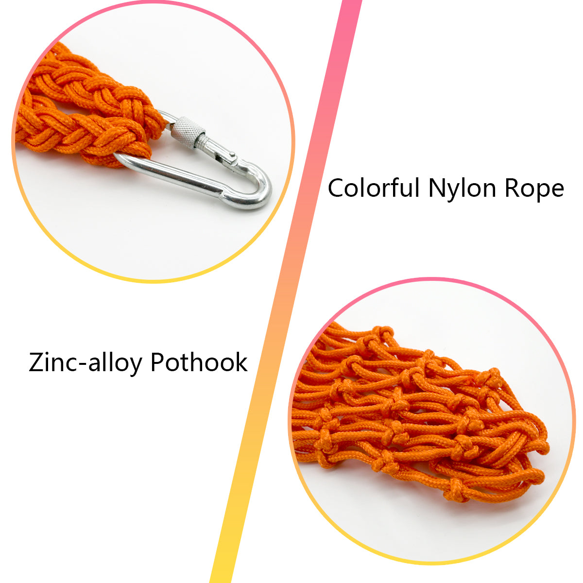 Vehomy Chicken Vegetable String Bag Poultry Fruit Holder Chicken Cabbage Feeder Treat Feeding Tool with Hook for Hens Chicken Coop Toy for Hen Goose Duck