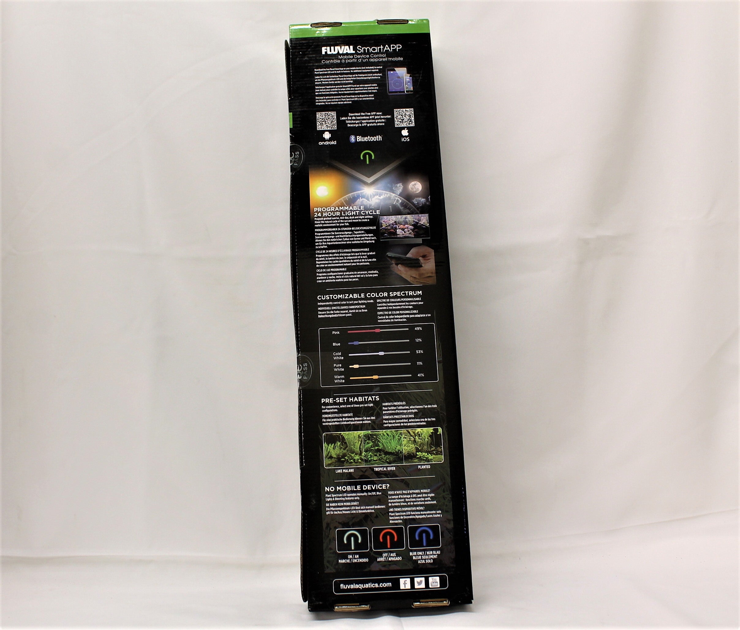 Fluval Plant Spectrum Bluetooth LED (32 Watt， 24-34