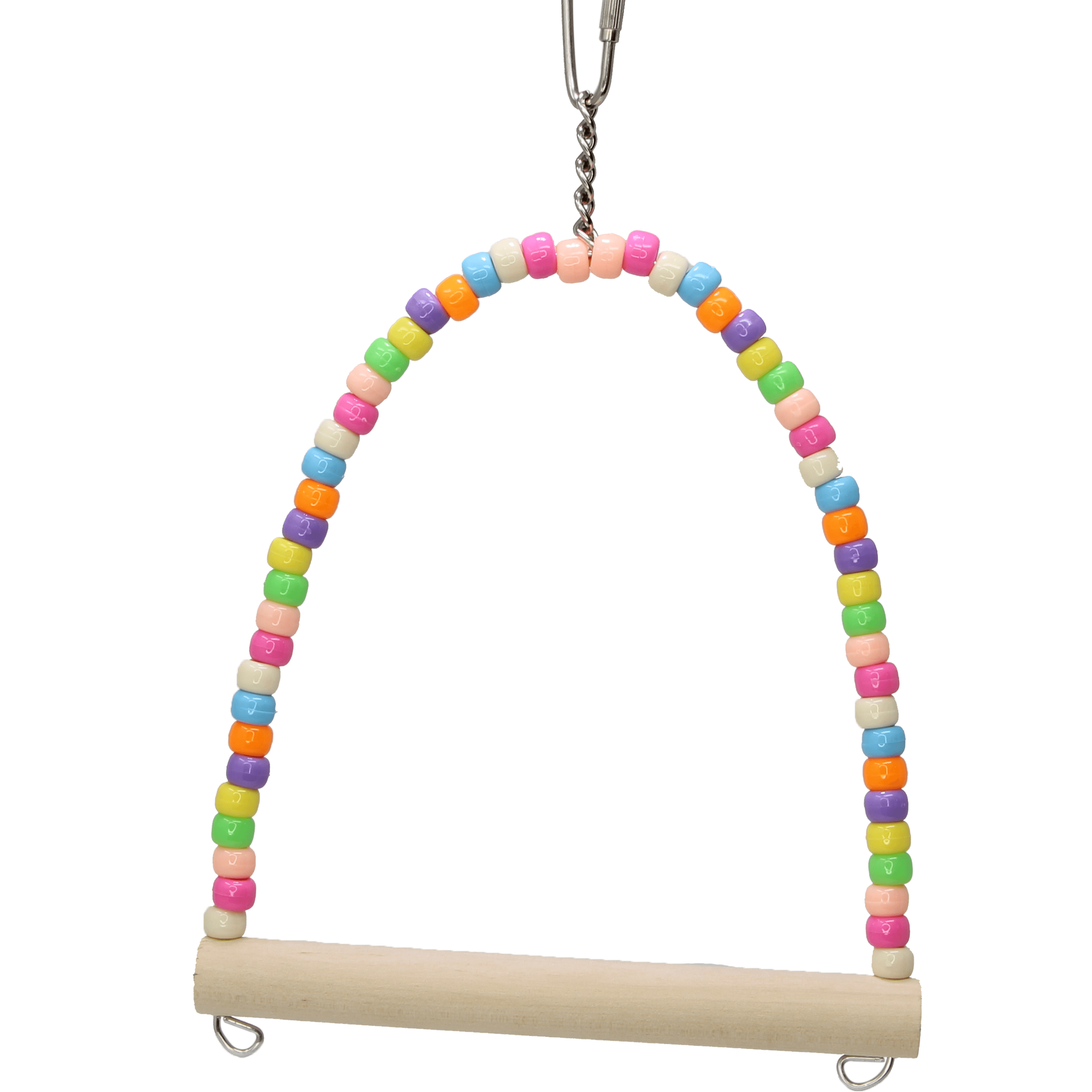 Bonka Bird Toys 1324  Plastic and Wood Swing Bird Toy.