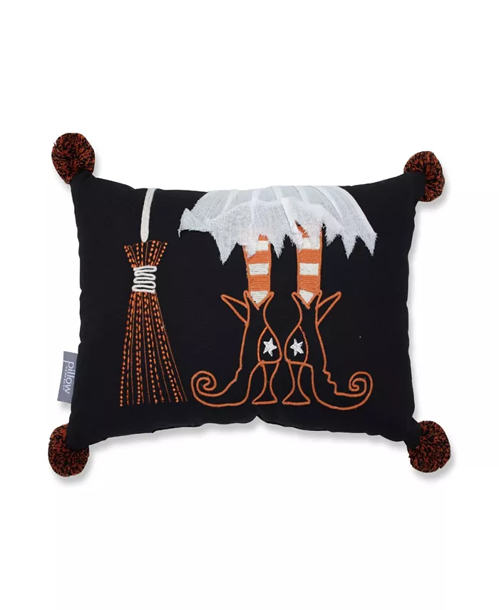 Pillow Perfect Wicked Witch Halloween Decorative Pillow