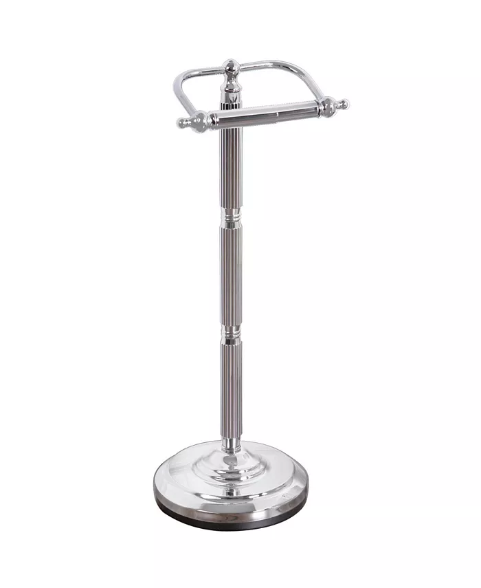 Kingston Brass Georgian Pedestal Toilet Paper Holder in Polished Chrome