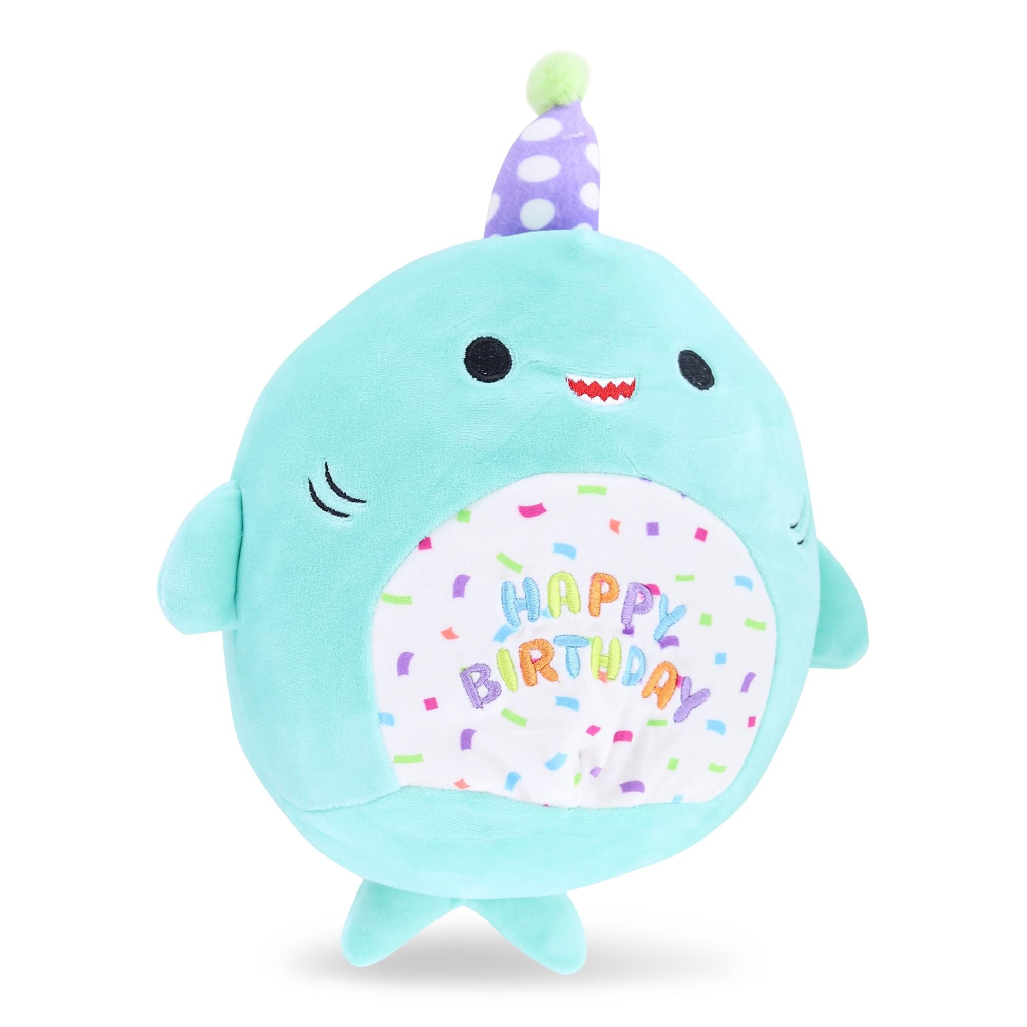 Squishmallow 8 Inch Birthday Squad Plush | Sharon the Shark