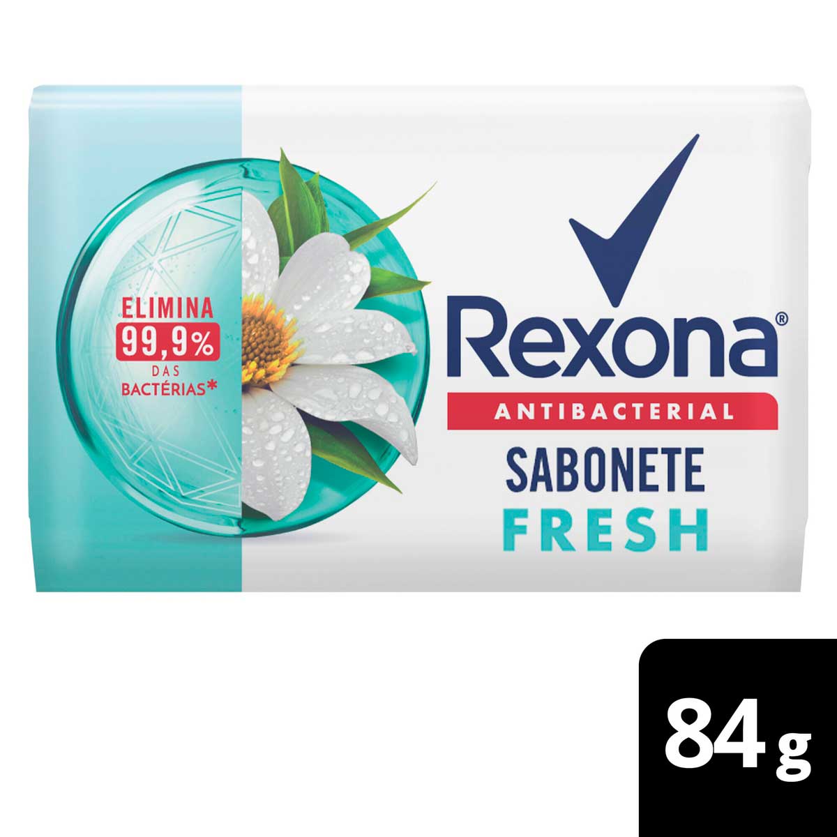 Sabonete em Barra Rexona Antibacterial Fresh  84g
