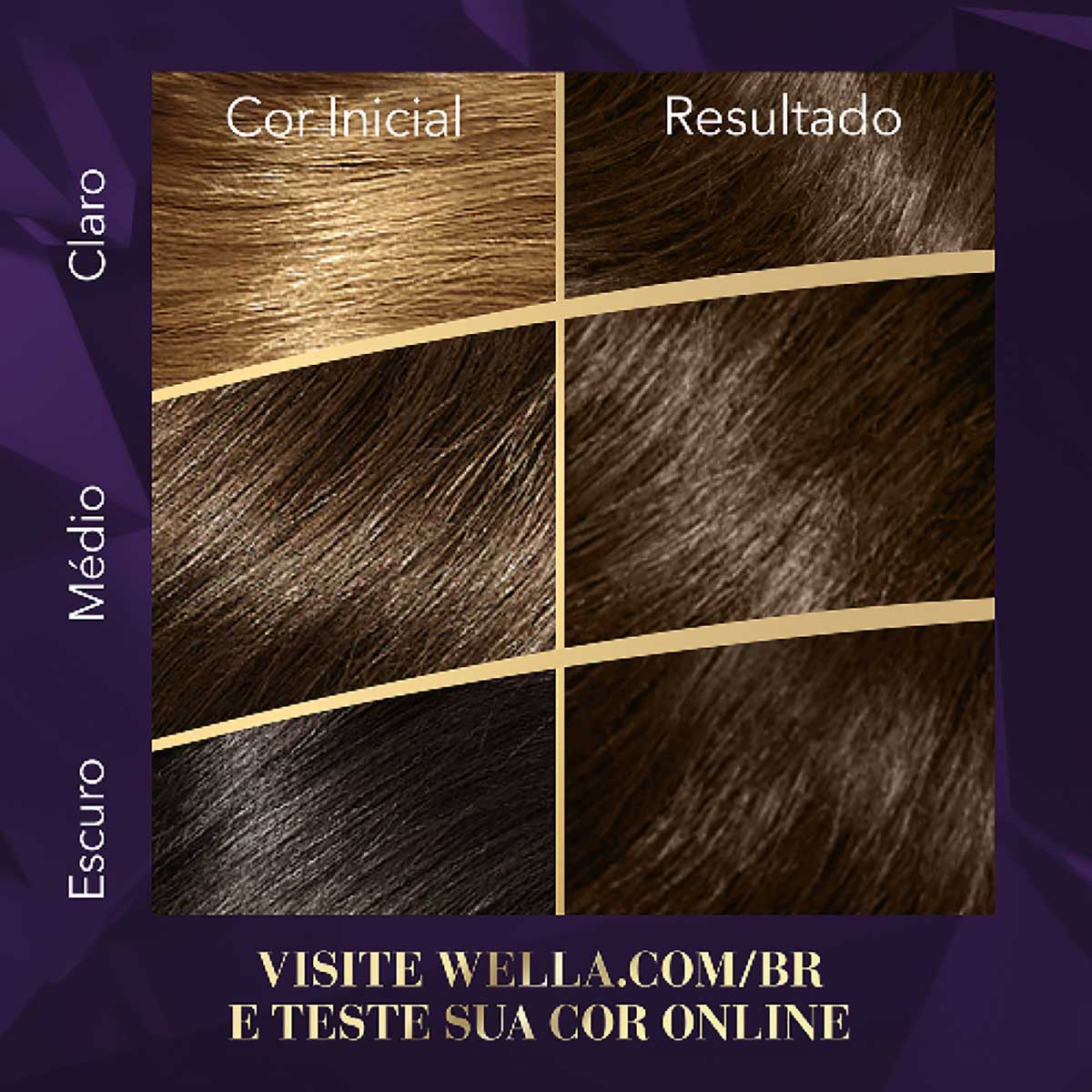 Kit tintura 40 castanho medio Wella Koleston