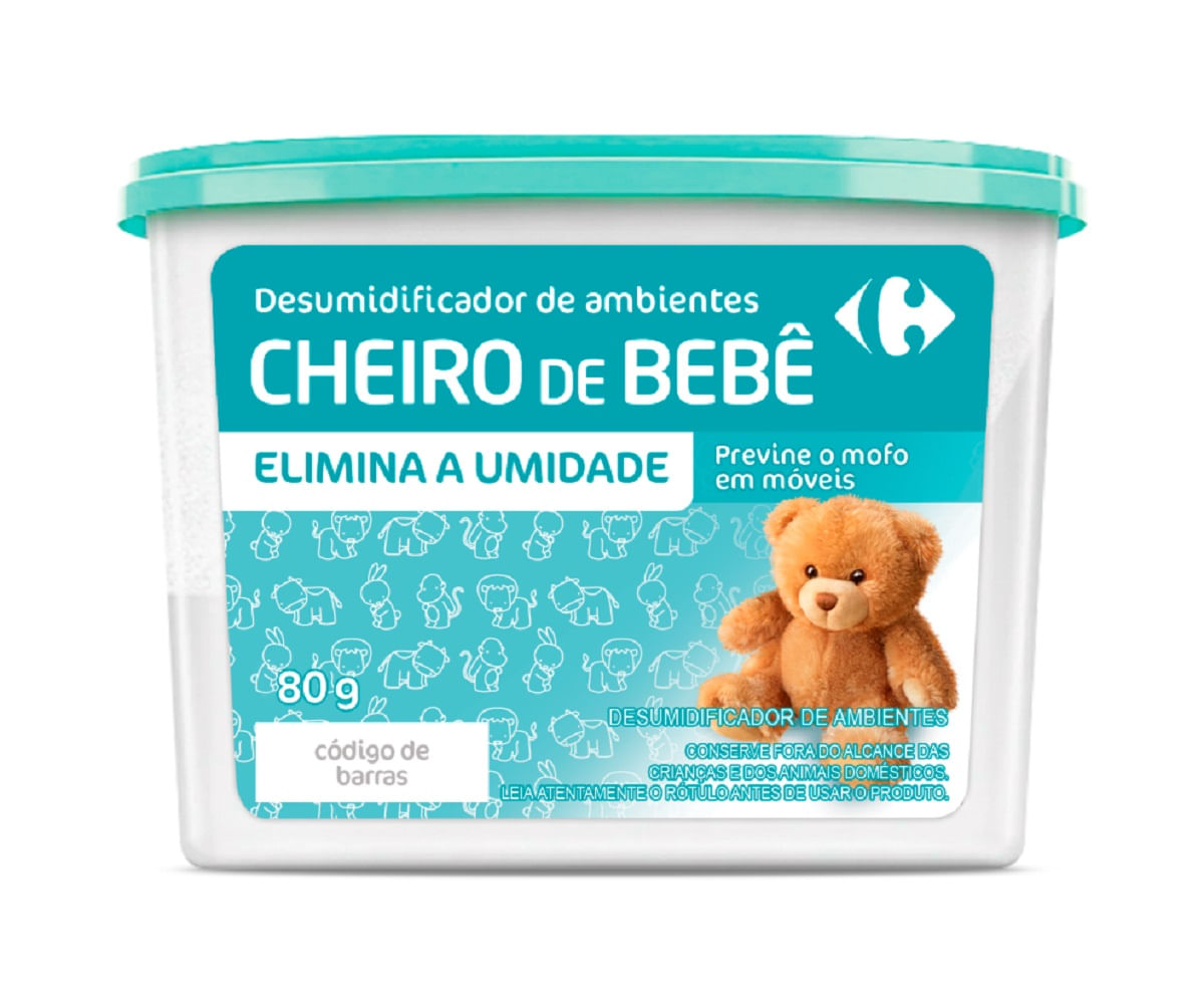 Anti-mofo Cheirinho de Bebe Carrefour 80g