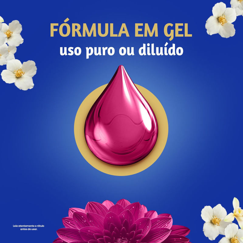 Veja Gotas de Perfume Quartzo Rosa Jasmim Limpador Perfumado Concentrado 100 ml