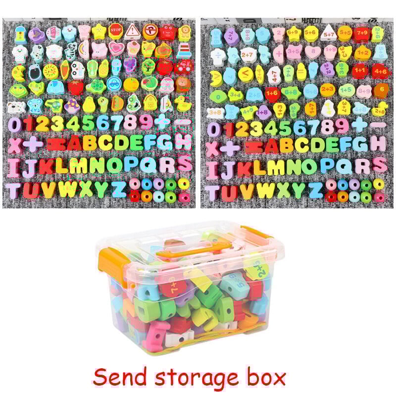🎄  Promotion 49% OFF🎉 - Educational Lacing Beads