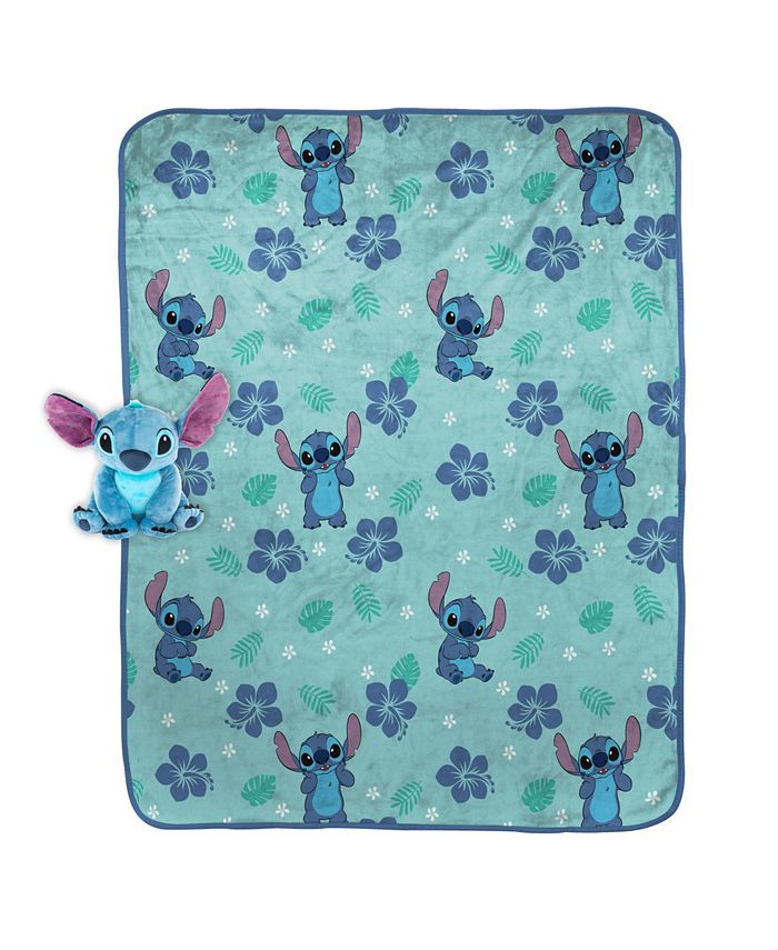 Jay Franco Lilo Stitch Tropical and Cool Mini Pillow Buddy Set of 2， Throw