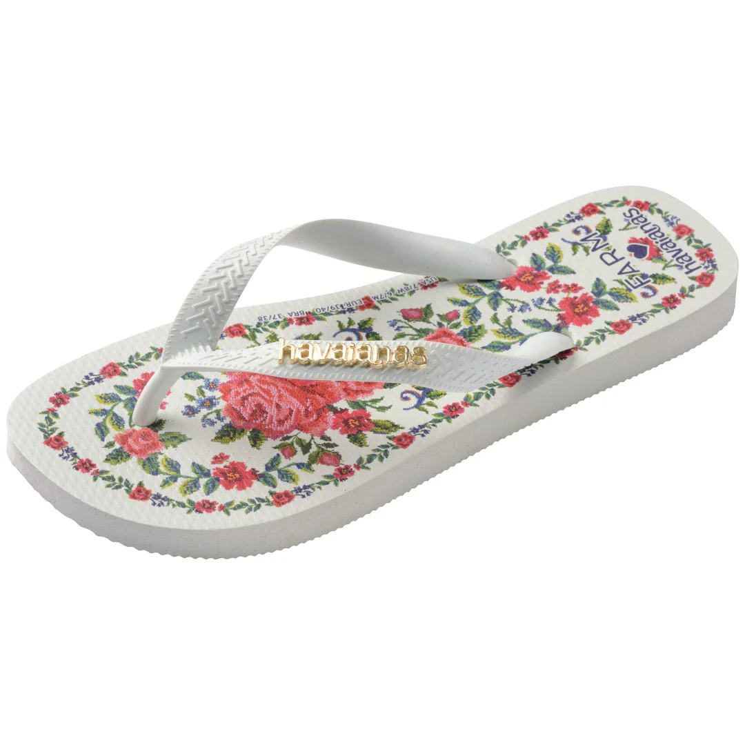 Chinelo Havaianas Farm Flor de Realeza