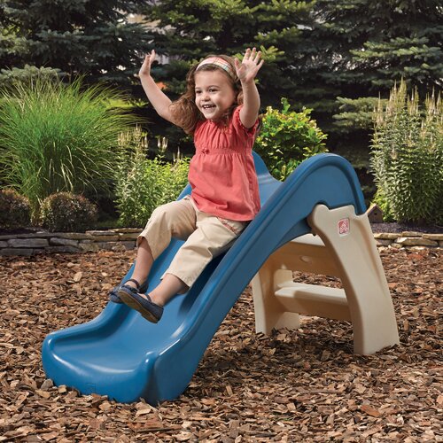 Play and Fold Junior Slide with Large Steps for Toddlers