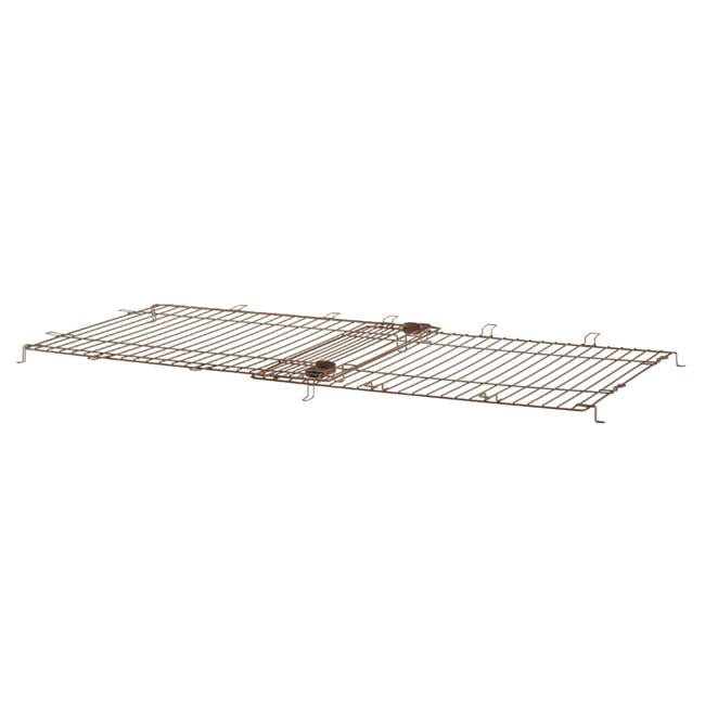 Richell Wire Top for Expandable Pet Crate - Dark Brown