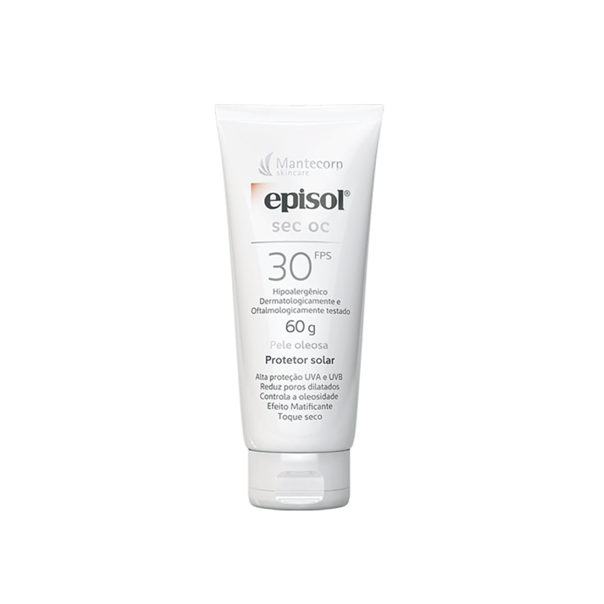 Protetor Solar Facial FPS30 Sec Oc Episol 60ml