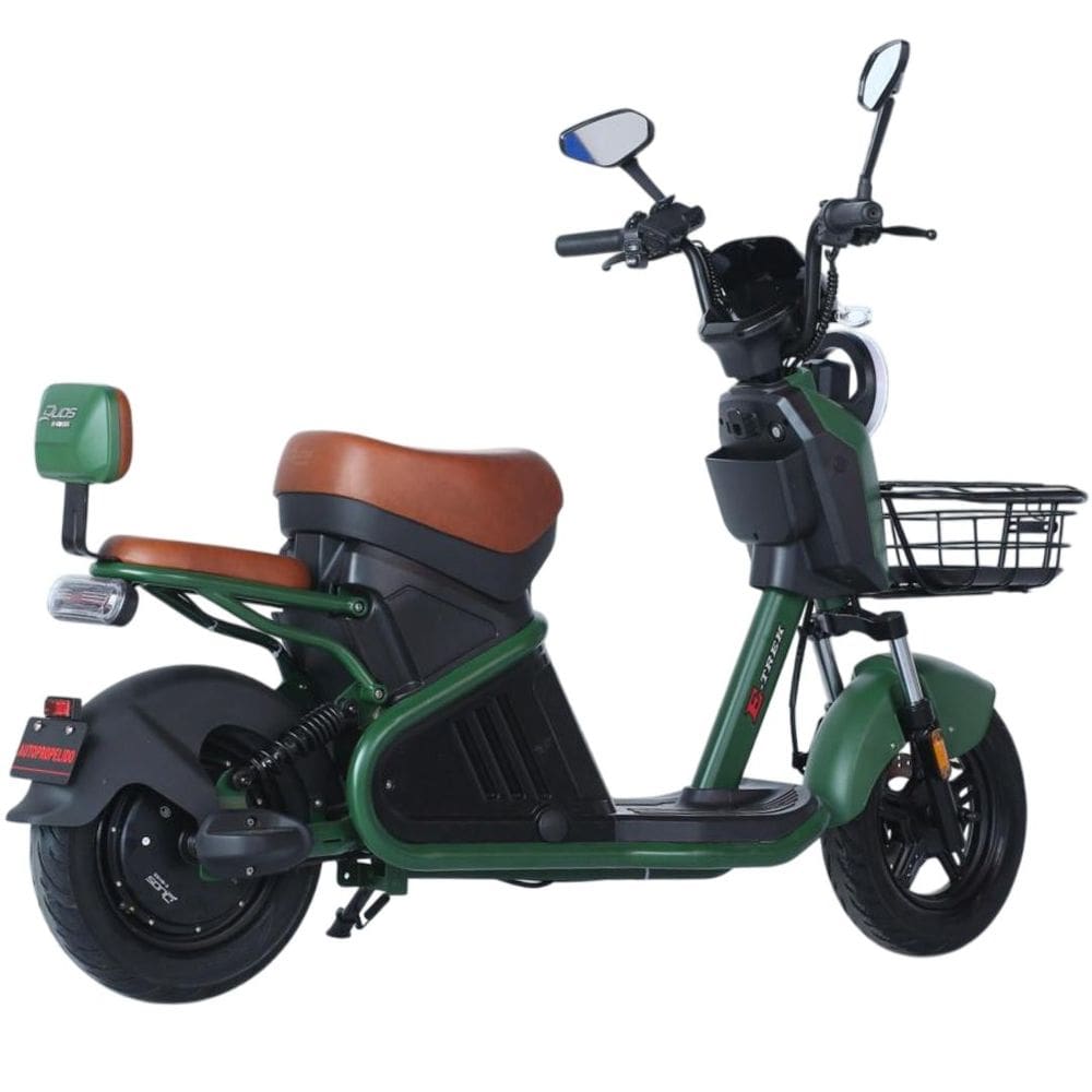 Bicicleta Elétrica com Bateria de Lítio 48V 20Ah 1000W E-Trek Duos Verde