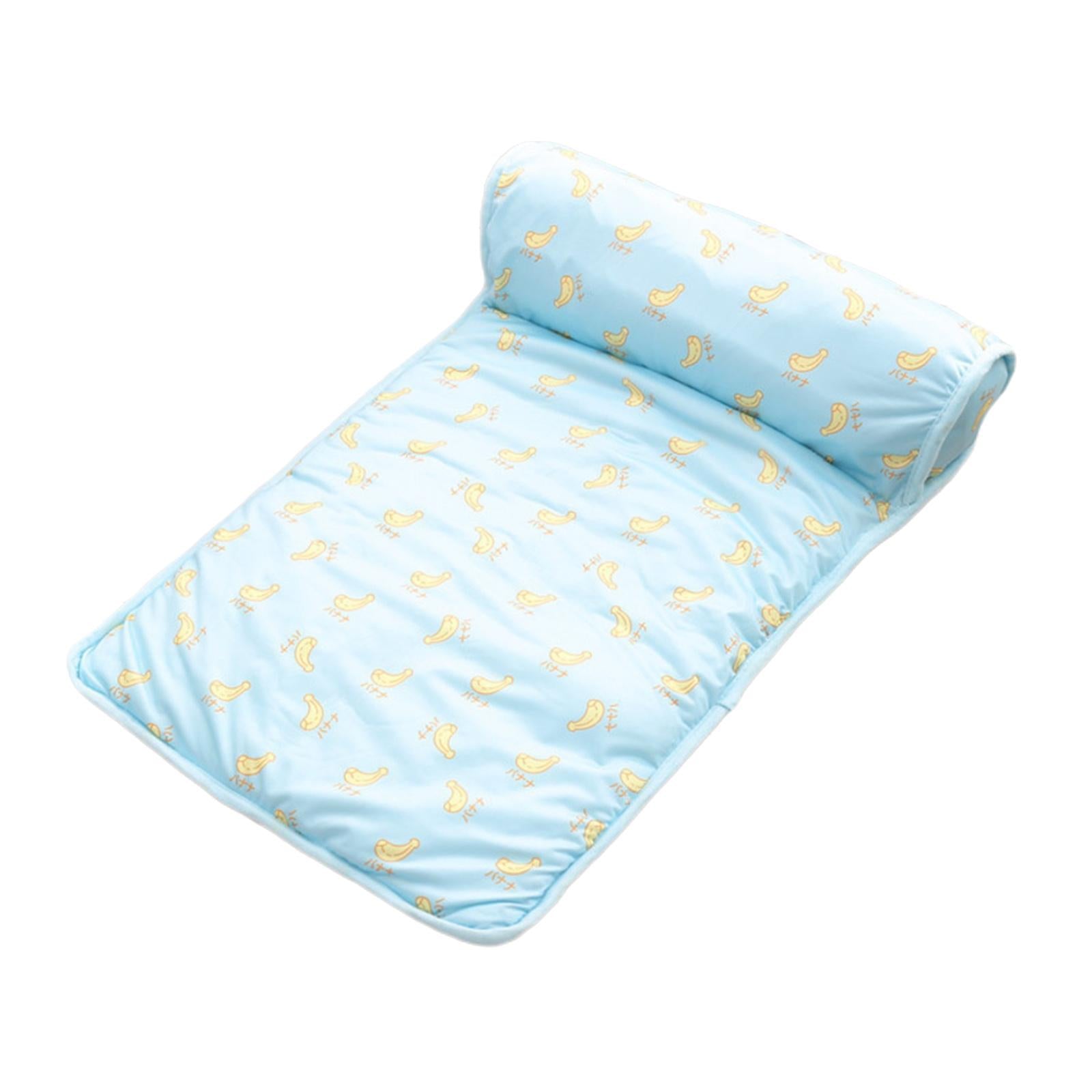 Dog Cage Mat Pets Self Cooling Mattress Pad Sleeping Mat Blue