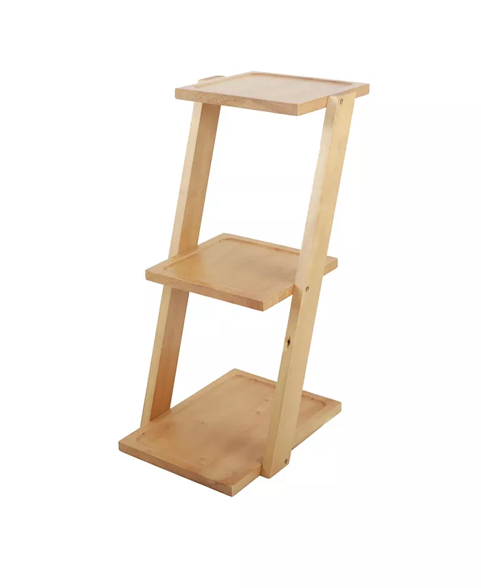 Flora Bunda 3-Tier Foldable Shelf， 10.75