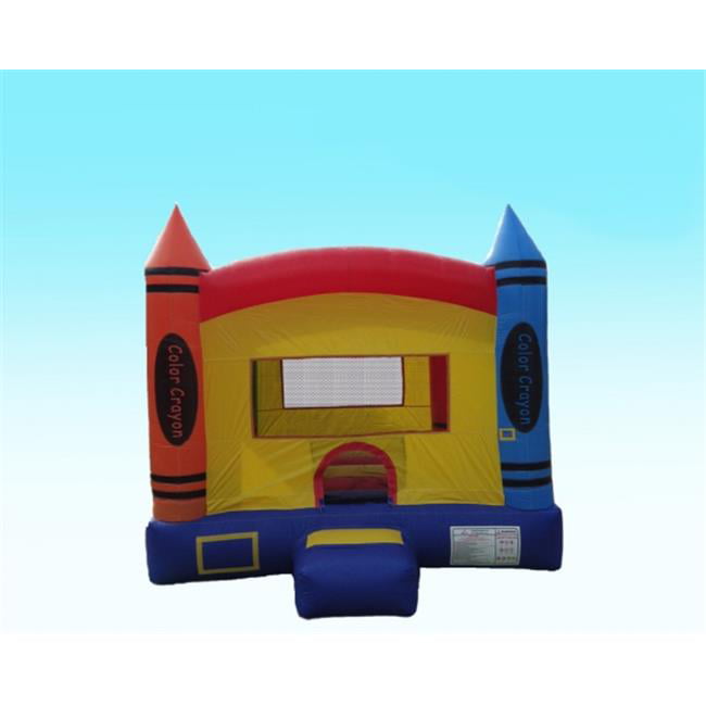 JumpOrange JOH-Crayon13 Duralite 13 x 13 ft. Crayon Party House