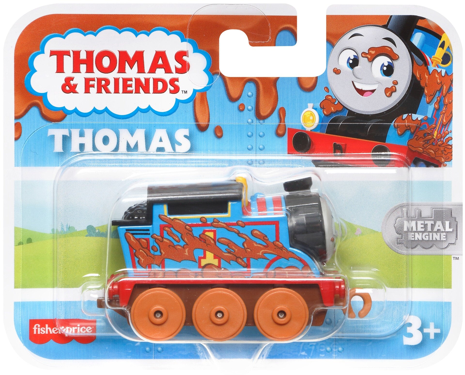 Fisher-Price Thomas and Friends Mud Run Thomas Push-Along Engine