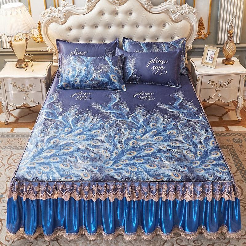 Conjunto Reino Encantado / 3 Peças em 100% Cetim