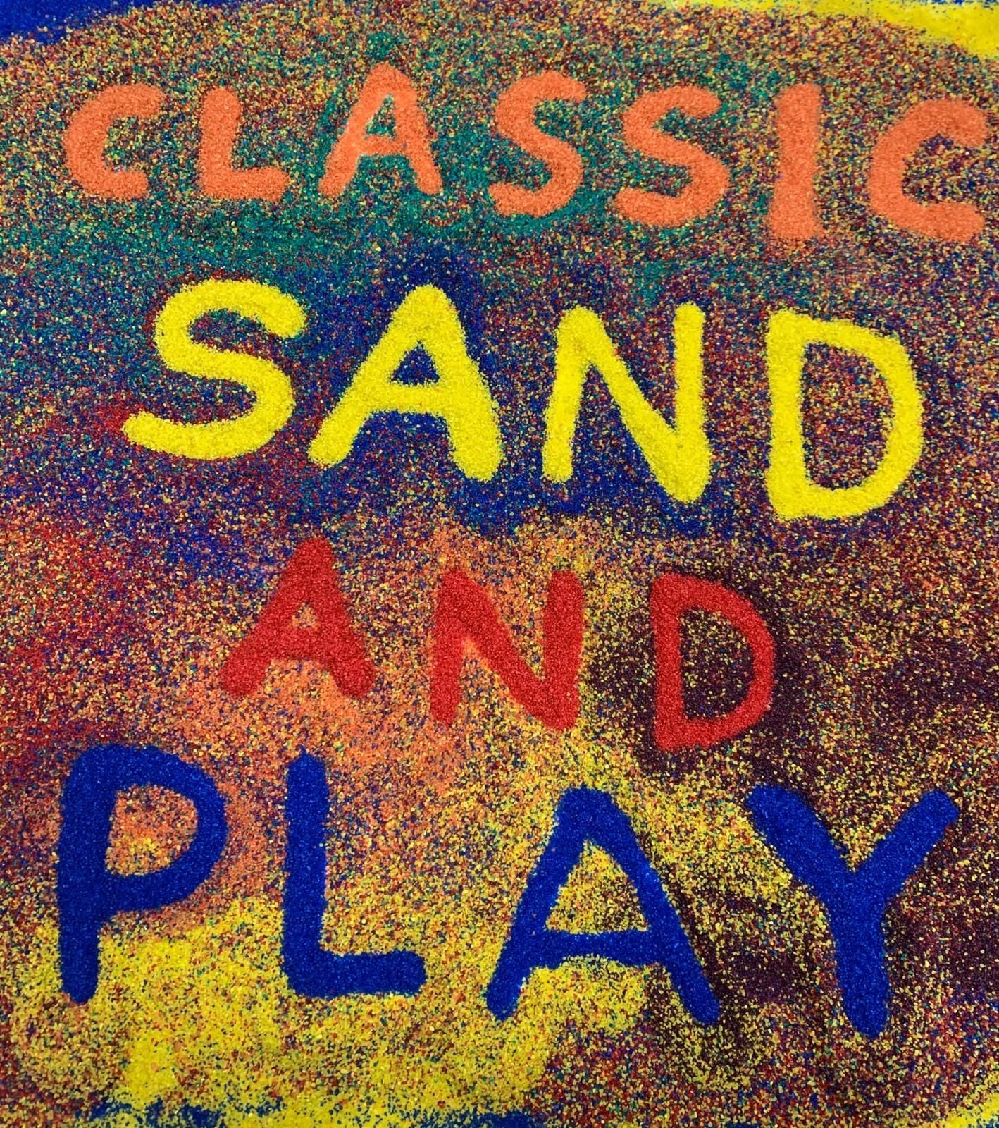 Classic Sand & Play Rainbow Colored Play Sand, 20 lb. Bag, Natural and Non-Toxic