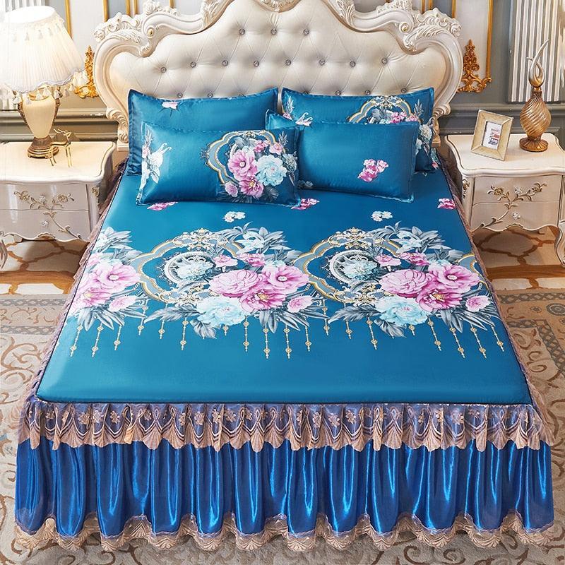 Conjunto Reino Encantado / 3 Peças em 100% Cetim