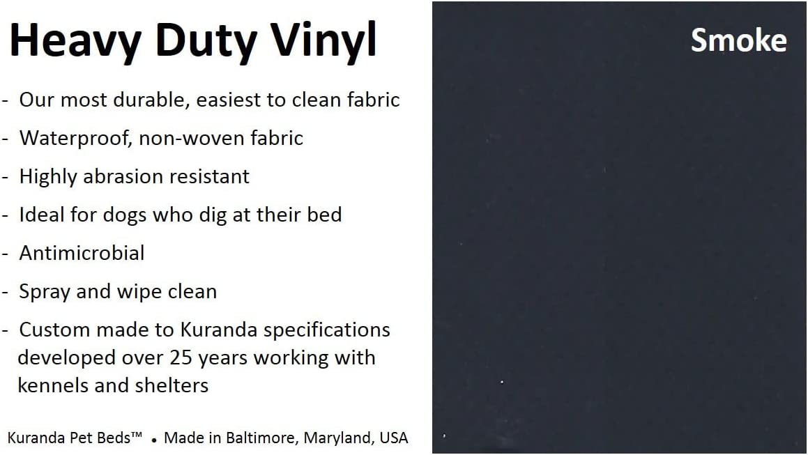 Kuranda Aluminum Dog Bed -Heavy Duty Vinyl Fabric  (Orthopedic Chewproof Elevated)