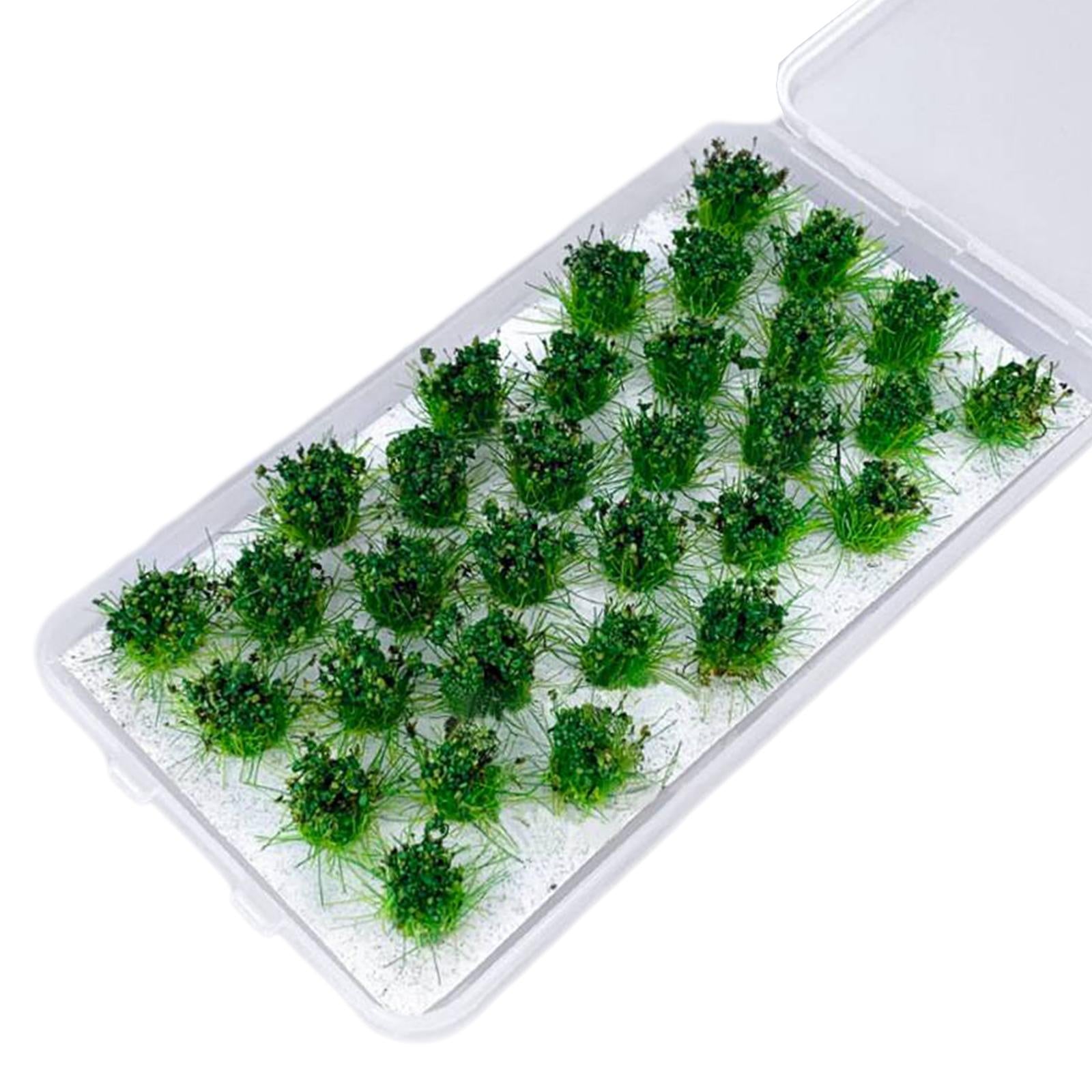 Cluster Grass Tufts Miniature Static Scenery Model Artificial Grass Railway 32 strains