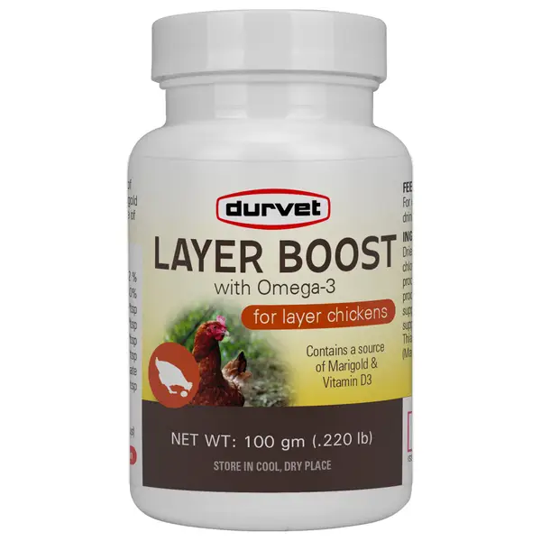Durvet 100 Gram Layer Boost with Omega-3