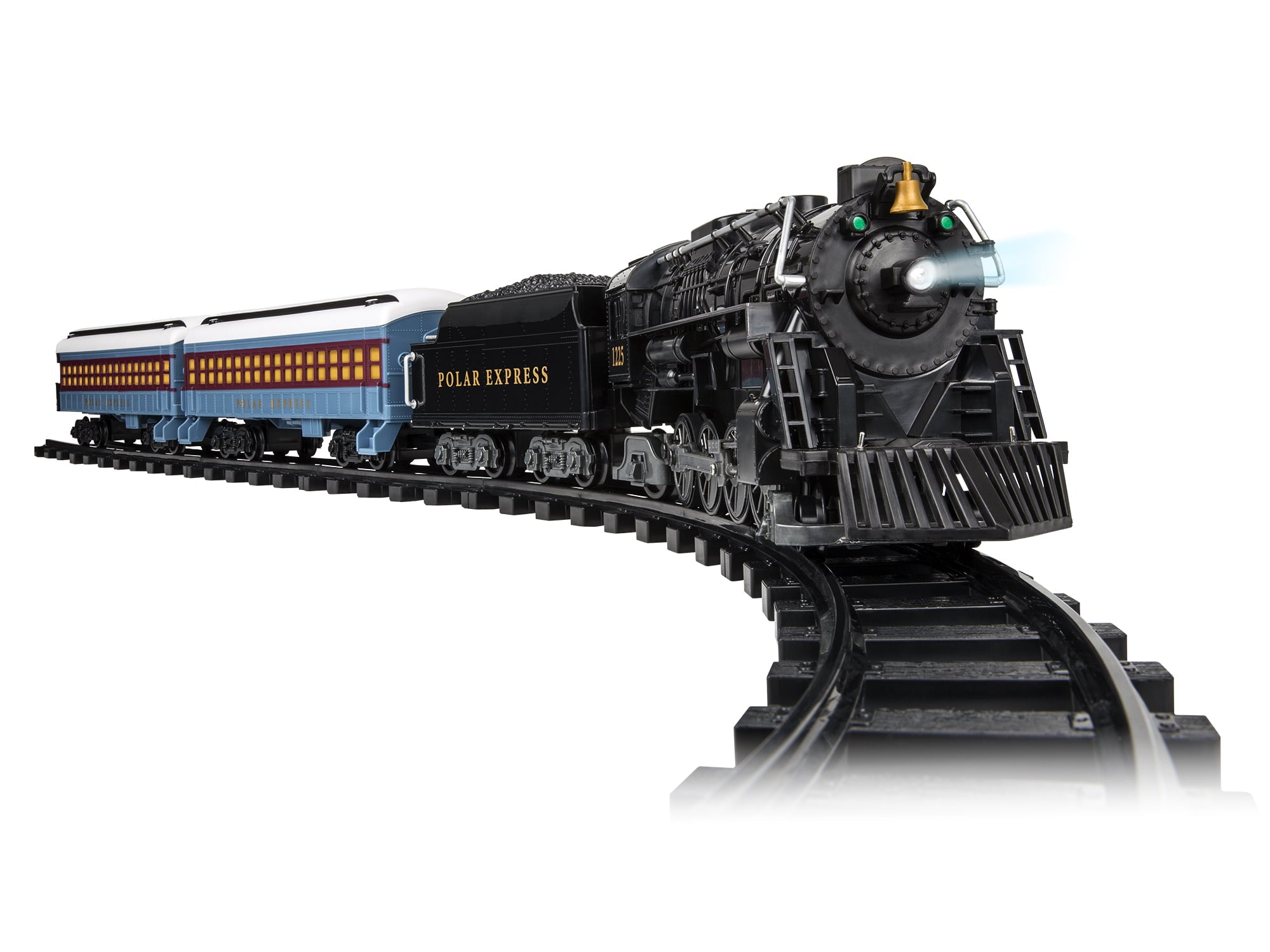 Lionel All Occasion Large Scale The Polar Express with Remote Battery Powered Model Train Set， 37 Pieces