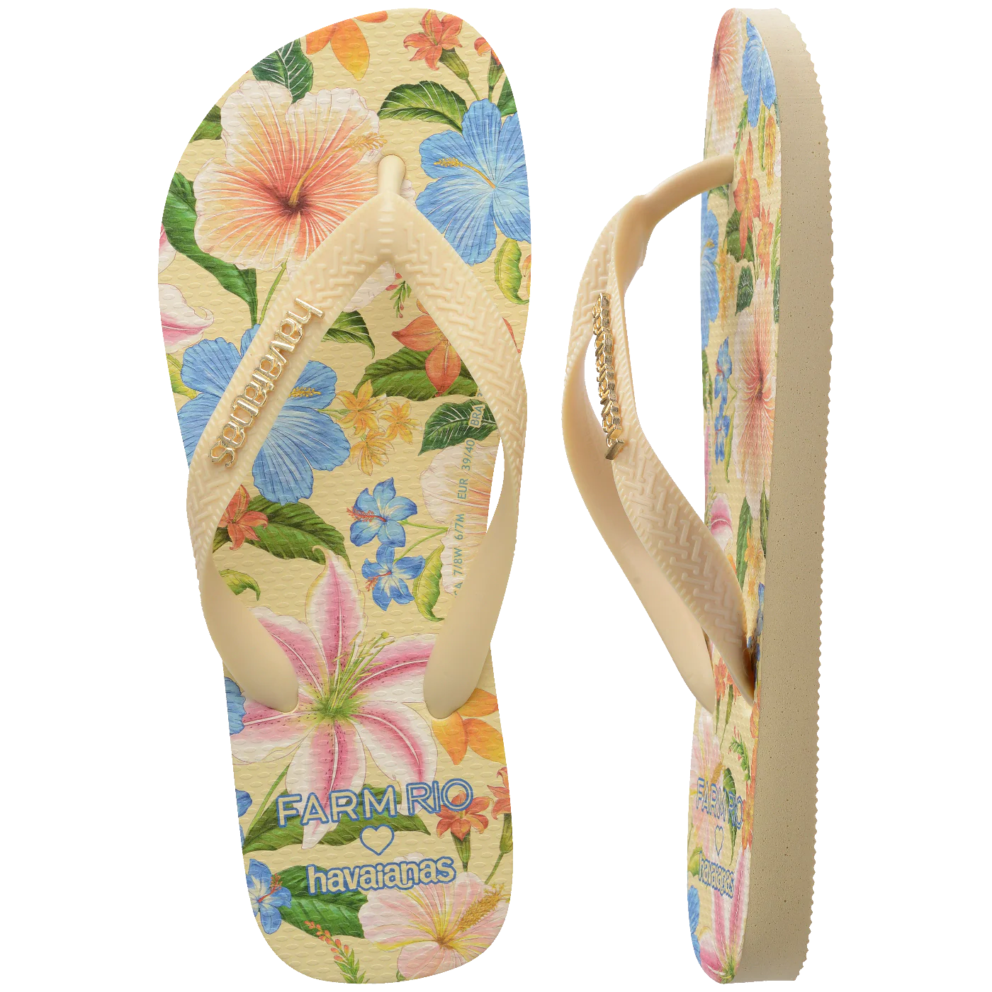 Chinelo Havaianas Farm Flor de Praia