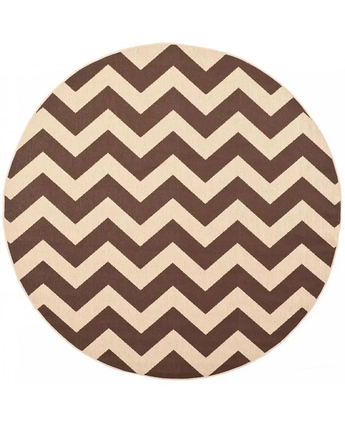 Safavieh Courtyard Dark Brown 2' x 3'7