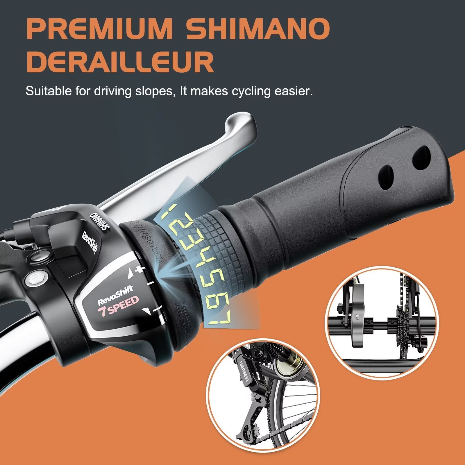 Lilypelle Adult Tricycles 7 Speed 20/24/26 Inch Three Wheel Bike Cruiser Trike with Low-Step Through Frame/Large Basket for Men， Women， Seniors