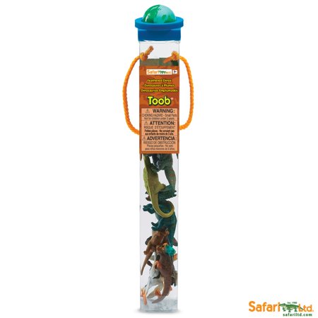 Safari Feathered Dinos Toobs