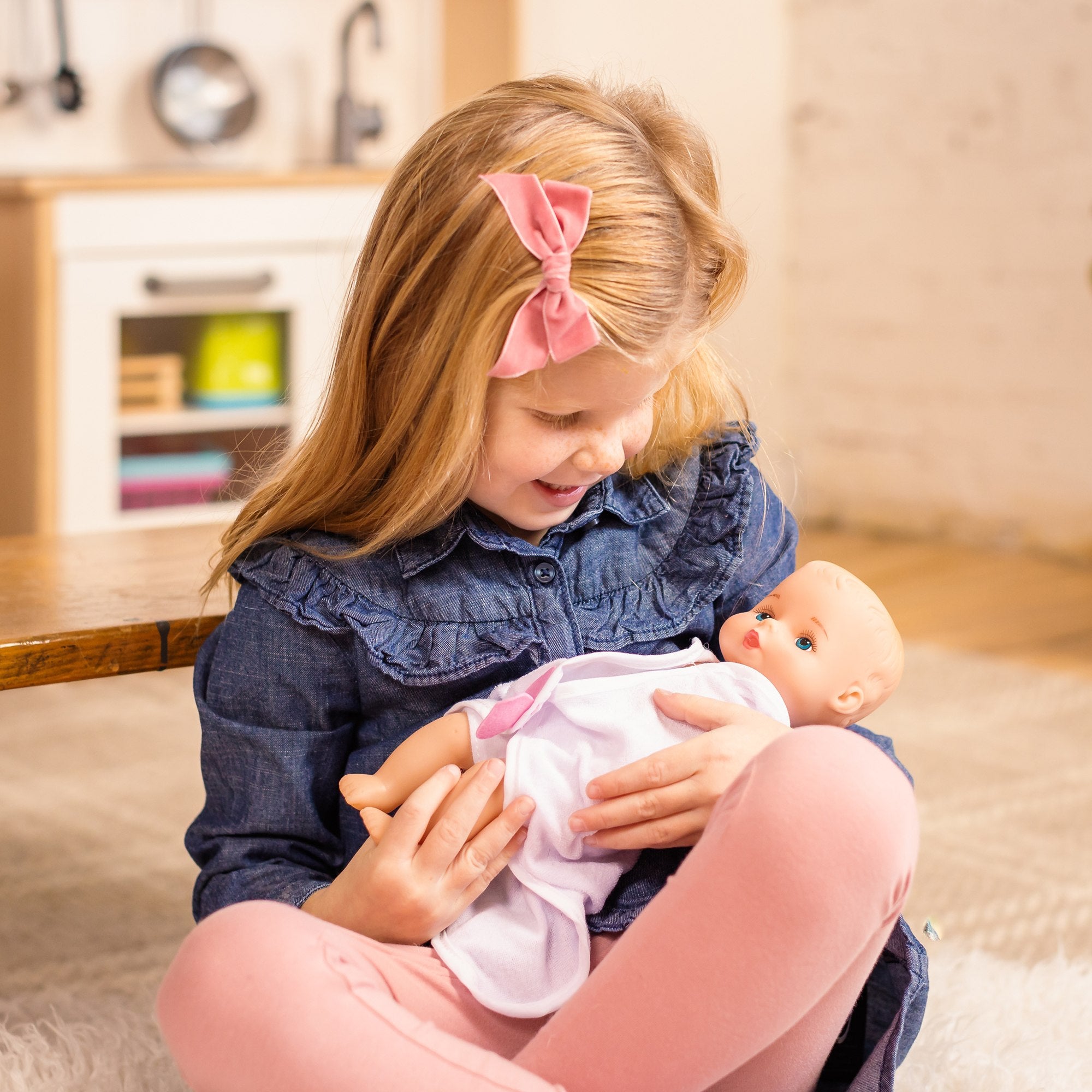 Baby's First Bathtime with Softina White Toy Doll - All Ages