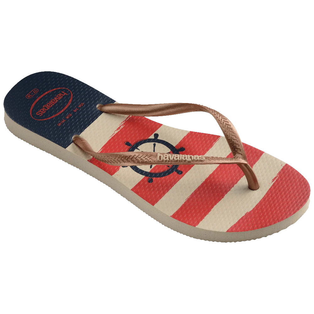 Chinelo Havaianas Slim Nautical