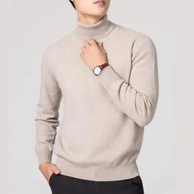 Suéter Premium Patagônia™ com Gola Alta / Elegância e Conforto com Toque de Cashmere!