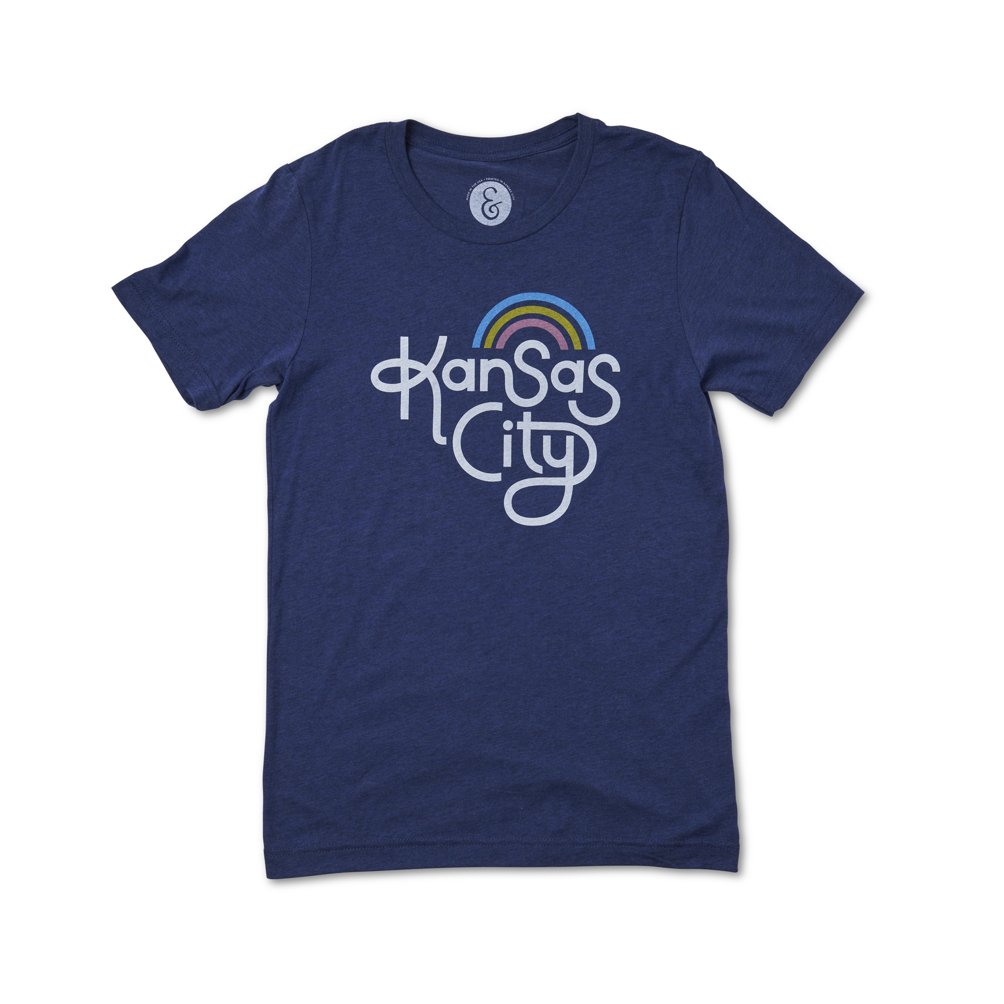 Retro Kansas City T-Shirt - Navy